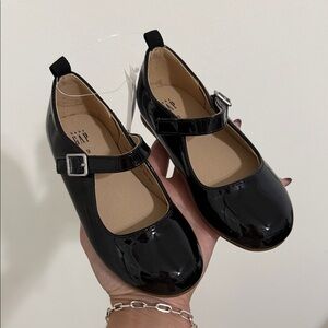 GAP Shiny Black Mary Jane Shoes